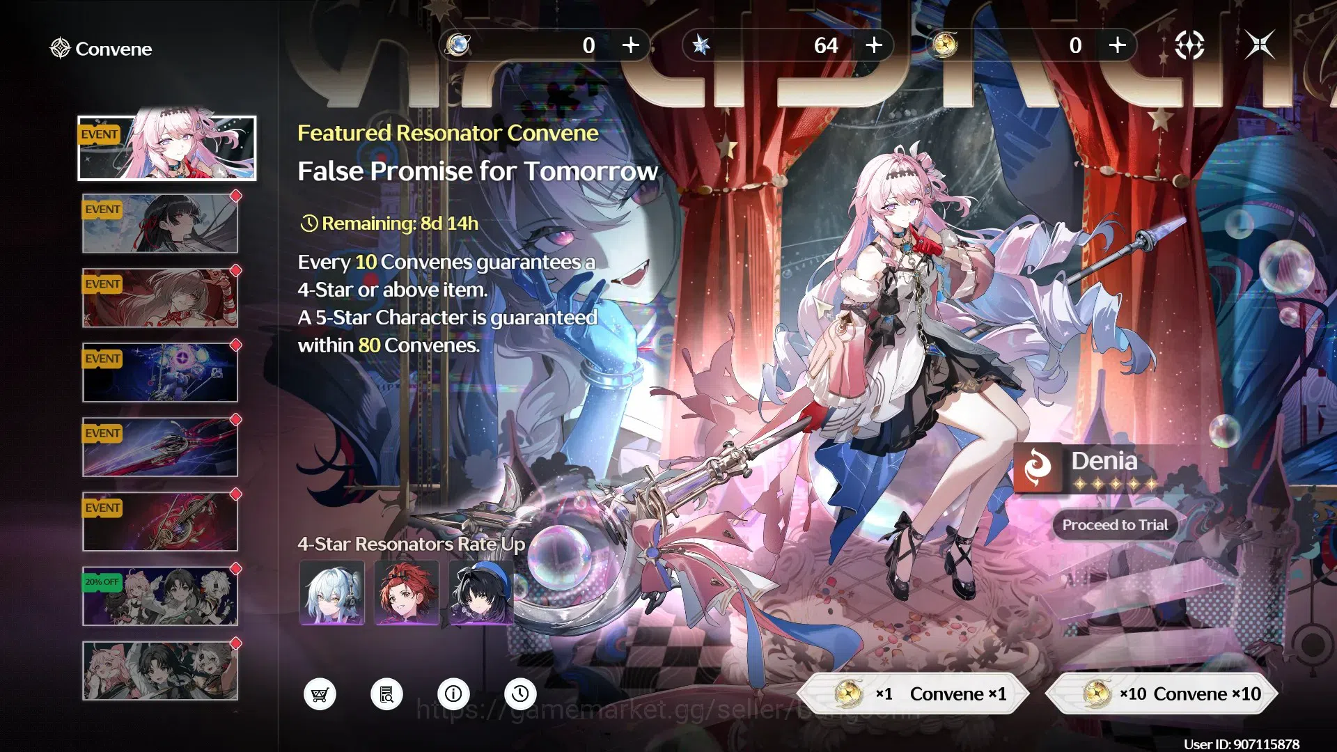 Wuthering Waves Accounts SEA|UL 56 | Rank 6 | 6x *5 Char L80: Hiyuki, Lynae image 18