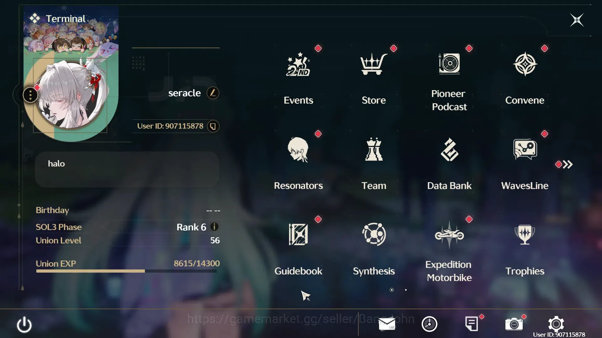 Wuthering Waves Accounts SEA|UL 56 | Rank 6 | 6x *5 Char L80: Hiyuki, Lynae image 2