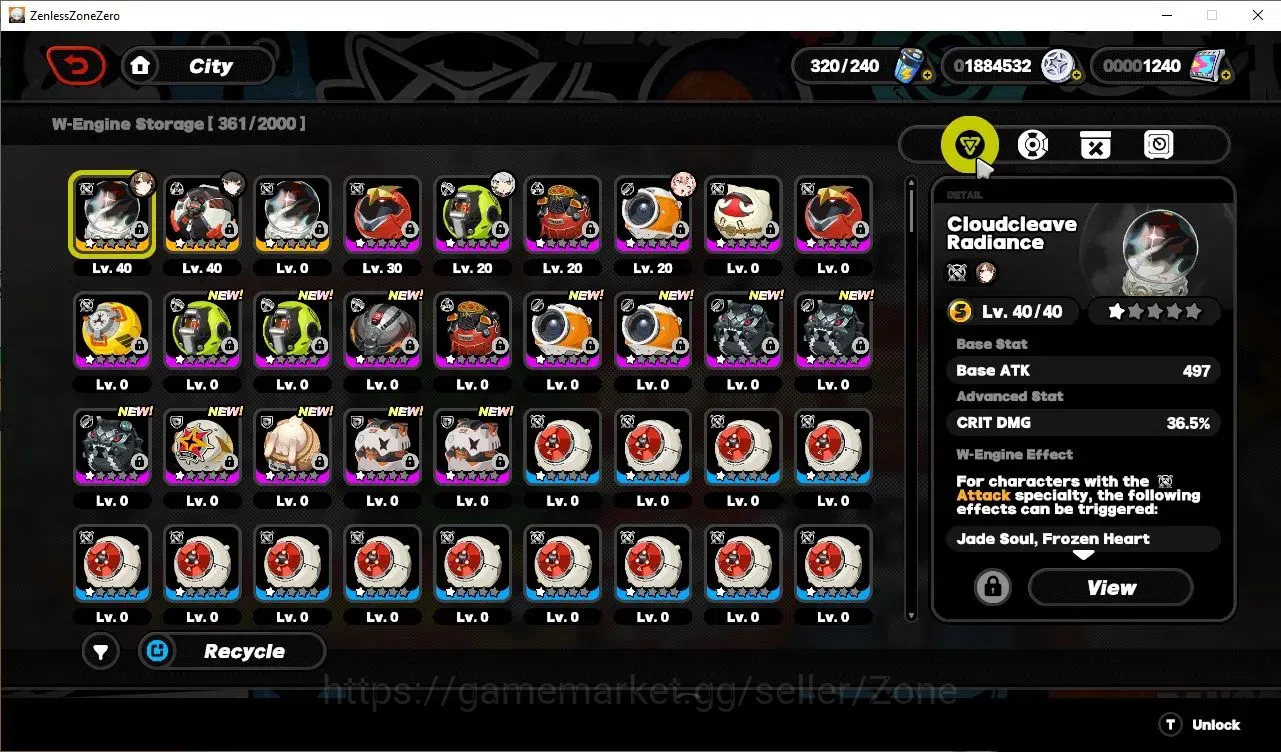 Zenless Zone Zero Accounts ASIA|IK 34|S1 Ch3|1,2K Polyc+15 EMT|3 Limited,2 VH image 8