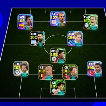 eFootball Accounts Legends & Iconic Players EFOOTBALL 2026 |MARCELO COLLAB NARUTO,HARRY KANE NEW, F TORES NEW,G BALE,V