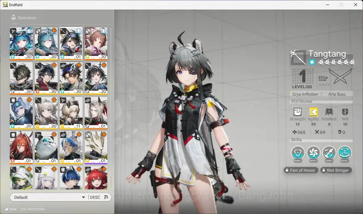 Arknights: Endfield Accounts Asia | Lv 15|1 Limit (Tangtang)|STD Last Rite,Arde image 3