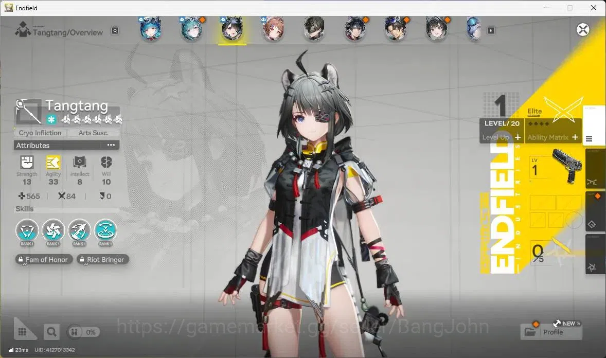 Arknights: Endfield Accounts Asia | Lv 15|1 Limit (Tangtang)|STD Last Rite,Arde image 5