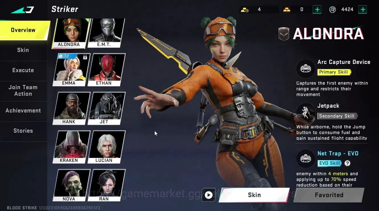 Blood Strike Accounts ASIA|ULTRA [ALONDRA-PITCH STRIKE,LUCIAN-PITCH STRI image 3