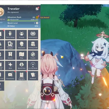 Genshin Impact Accounts Starter ASIA|AR 25|Fresh Starter 1 Limited Char(Linnea), Keqing,Mona,|Low Explore|MC Aether|Check