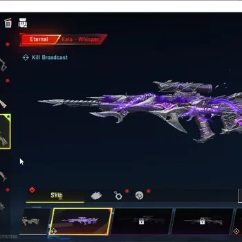 Blood Strike Accounts Collab Skin ASIA|ETERNAL Kala Whisper Lv2|4 Ultra MP7 JadeTempest,Bizon Copperhead,SPIKE Twilight,Raid