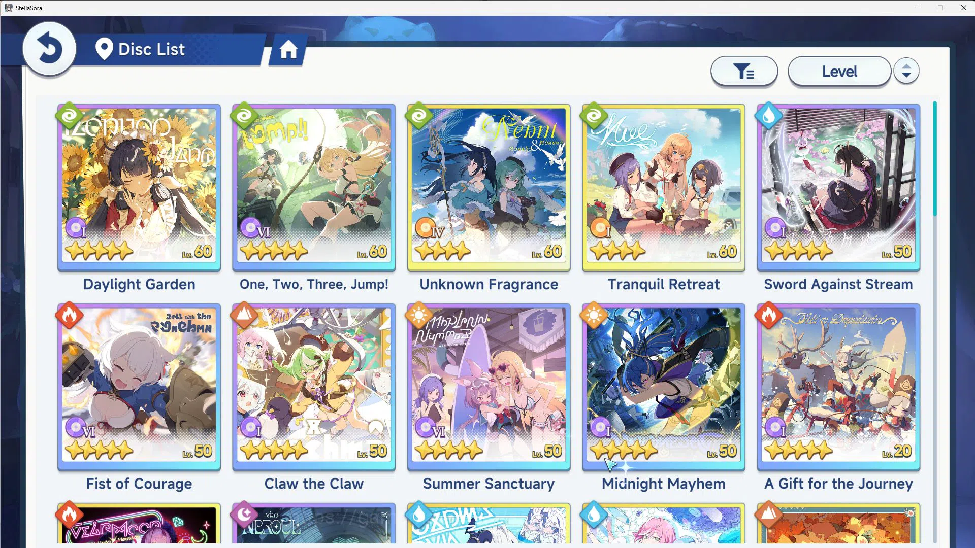 Stella Sora Accounts GLOBAL LV26|8 SSR 3 Limit(Chitose,Snowish Laru,Shi image 7