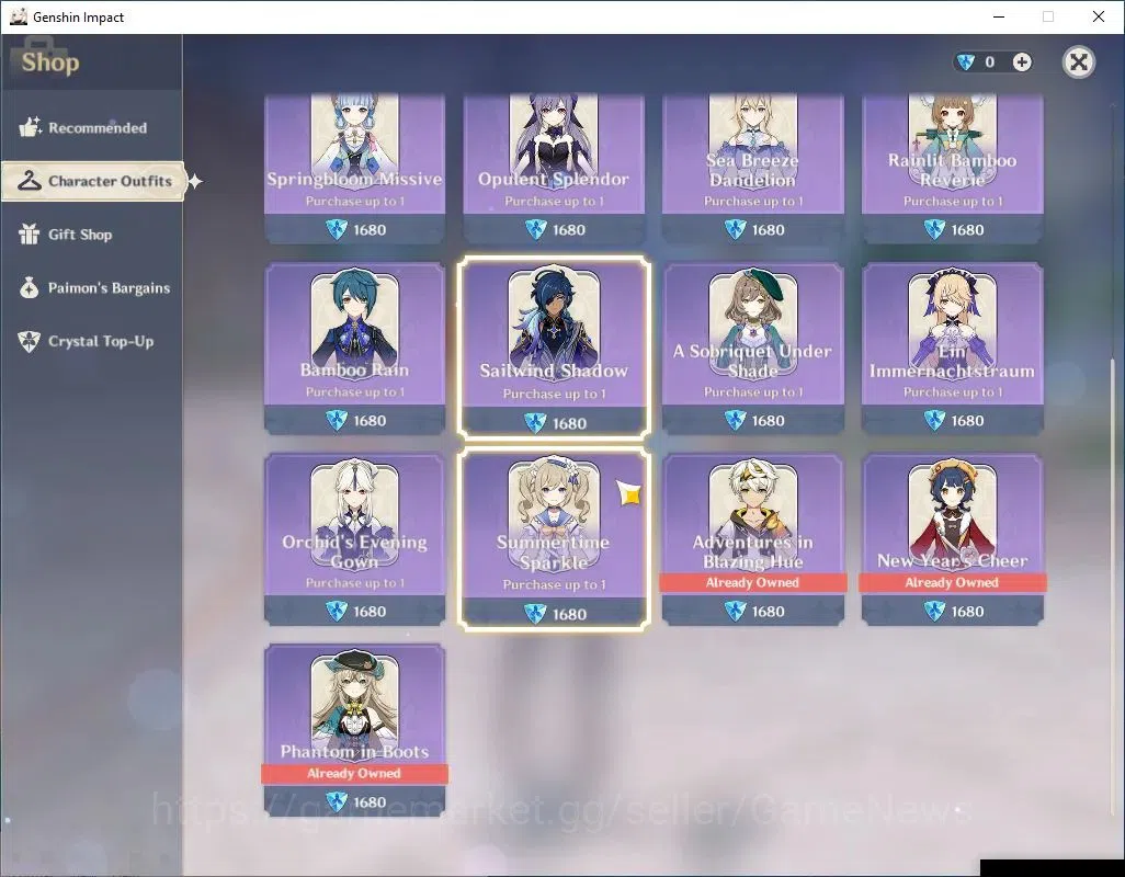 Genshin Impact Accounts ASIA|AR 56|10 Limited+4(*5Weapon)|(Clorinde,Raiden image 11