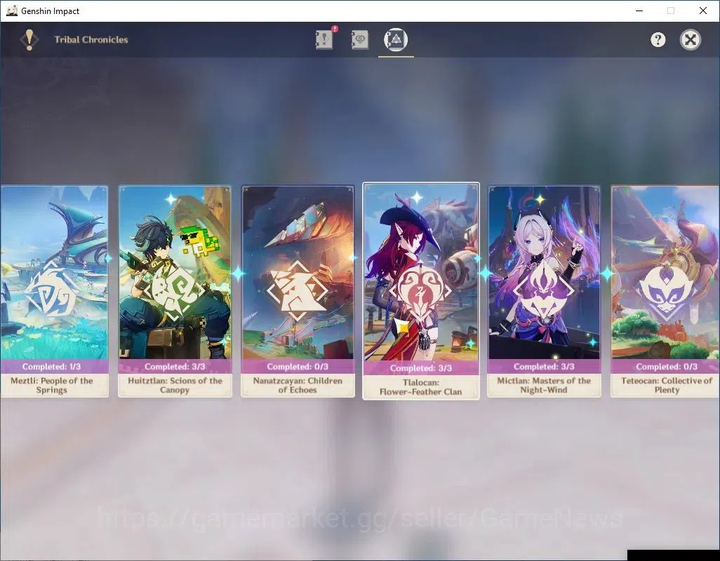 Genshin Impact Accounts ASIA|AR 56|10 Limited+4(*5Weapon)|(Clorinde,Raiden image 17