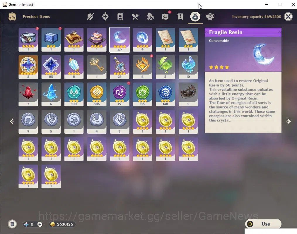 Genshin Impact Accounts Asia|AR 55|9 Limited +2(*5Weapon)|Raiden,Yelan,Xia image 10