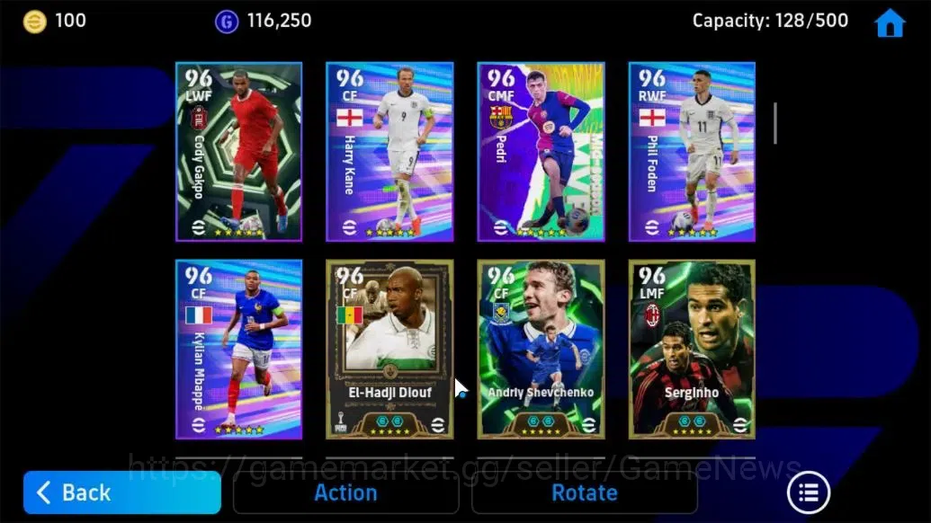 eFootball Accounts Android|Frank Lampard,Francesco Totti,Oliver Kahn, image 7