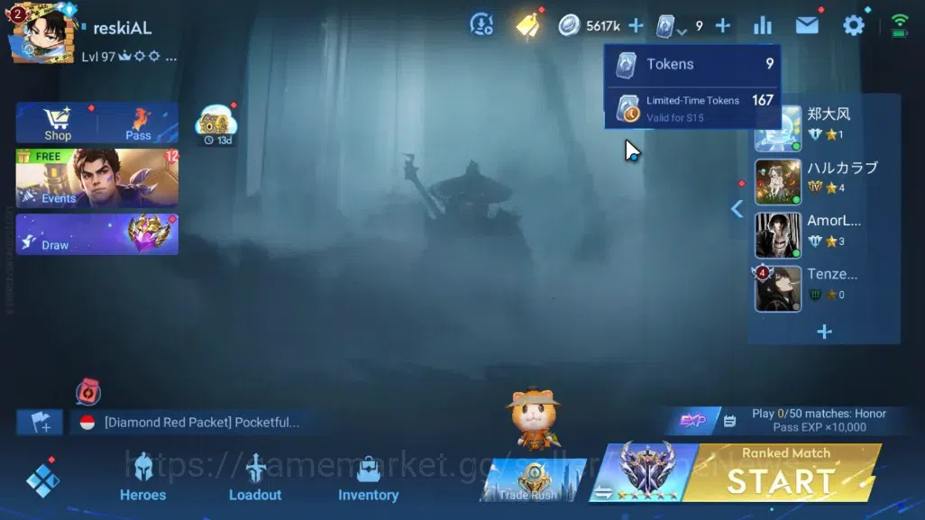 Honor of Kings Accounts Rare Skin Hero112 Skin137|Ultraman Dream Spirit|GM Gan&Mo,Legend Starblade,Hello Kitty Breezeheart,2 1