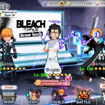 Bleach: Brave Souls Accounts Starter Global |37K BP+6K Orb|Fresh Story| Ichigo Fierce Battle | Askin TYBW25 | Ichigo Renewed