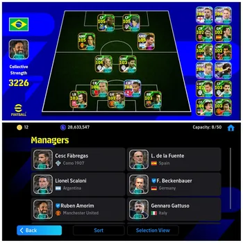 eFootball Accounts Legends & Iconic Players Collective Strength: 3226➤Dldler Drogba 105➤Gabriel Batlstuta 105➤Pepe 106➤Edwin