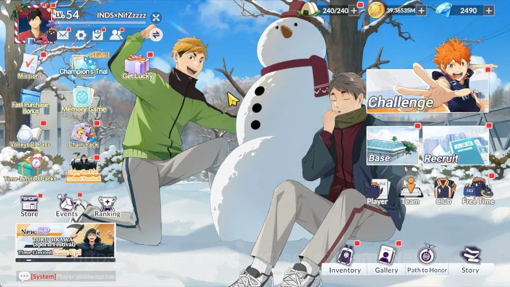 HAIKYU!! FLY HIGH Accounts SEA Lv54|3 SP [Kuroo,Akaashi,Bokuto]+Memo 3UR [(Sa image 10
