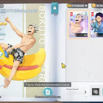HAIKYU!! FLY HIGH Accounts SEA Lv54|3 SP [Kuroo,Akaashi,Bokuto]+Memo 3UR [(Sa image 1