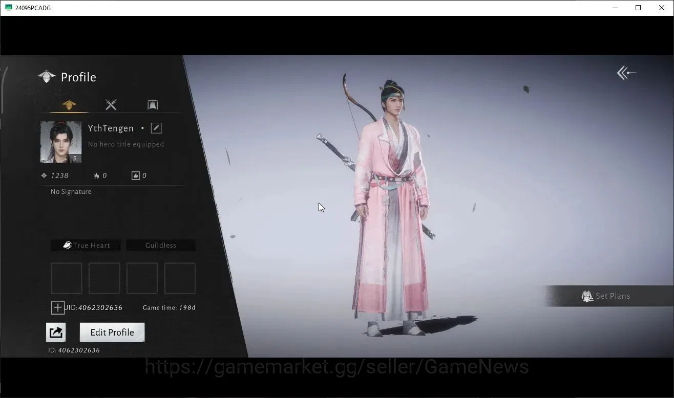 Where Winds Meet Accounts GLOBAL|Lv 5|GS 3676|1 Harmonic Core|Nameless Sword|Lone March set,Anthem of Ages,Golden 2