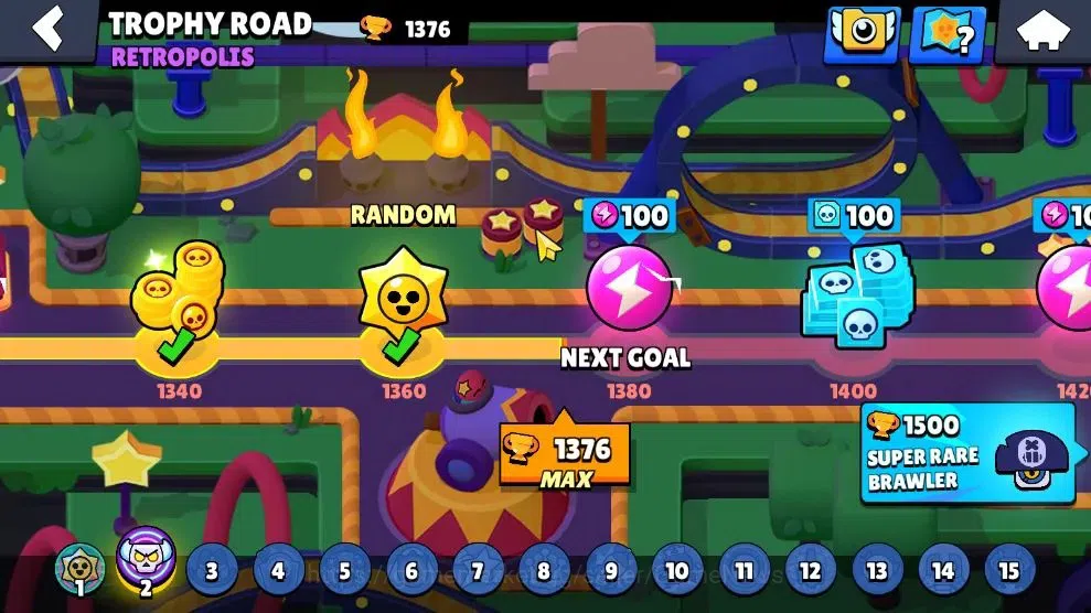 Brawl Stars Accounts 1376 Trophy|16 Brawlers 1 Max Lvl [Jessie]|12 Skin image 13