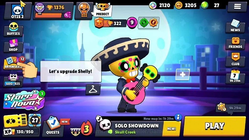 Brawl Stars Accounts 1376 Trophy|16 Brawlers 1 Max Lvl [Jessie]|12 Skin image 3