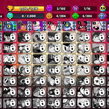 Brawl Stars Accounts 1376 Trophy|16 Brawlers 1 Max Lvl [Jessie]|12 Skin image 1
