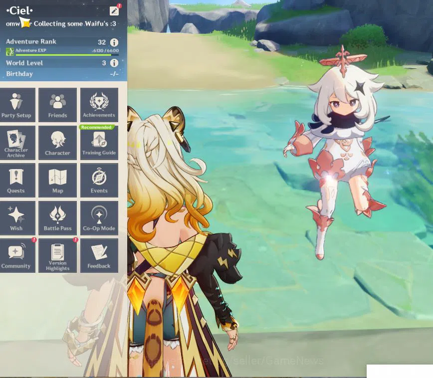 ASIA|AR 32|4 Limited |Xilonen,Arlecchino,Kazuha,Nahida|+22(*4Character)|Low Explore Map|Mc Female|TakeMail|Check(GI5472) Genshin Impact Mid Game ASIA|AR 32|4 Limited |Xilonen,Arlecchino,Kazuha,Na image 1