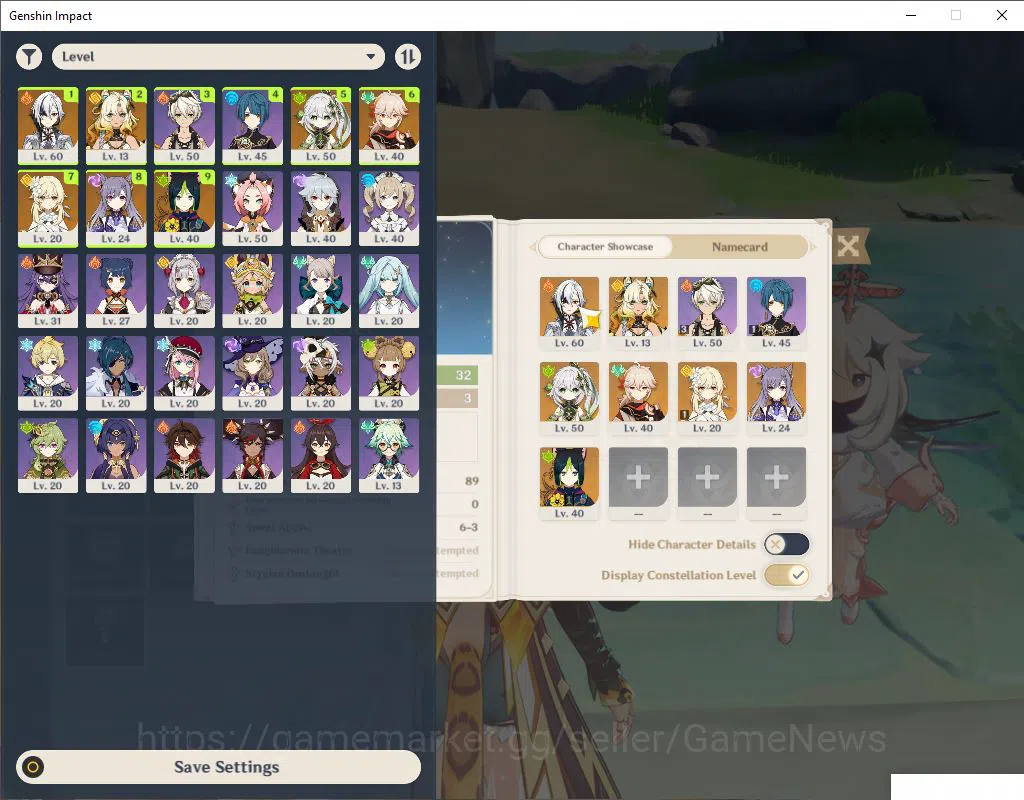 Genshin Impact Accounts ASIA|AR 32|4 Limited |Xilonen,Arlecchino,Kazuha,Na image 2
