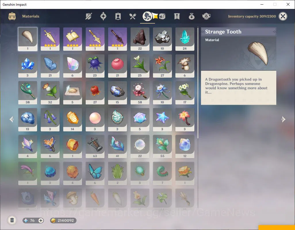 Genshin Impact Accounts ASIA|AR 44|1 Limited +2(*5Weapon)| Zibai |MC Male| image 8