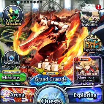 Grand Summoners Accounts End-Game GLOBAL|Rank 47|14 Ascend 5 TW|S Emiya,Chloe,Kirisame,Igris,S Rimuru)+TW,S