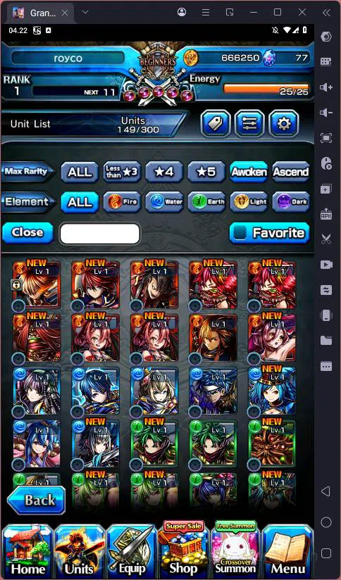 Grand Summoners Accounts Global |Ascend 5| Sayaka, Kaname, Liza, Akemi | GS image 7