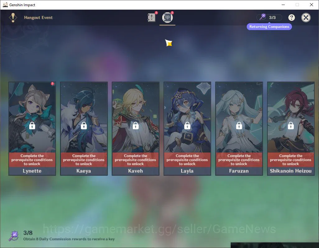 Genshin Impact Accounts Asia|AR 54|4 Limited +1(*5Weapon)|Ayaka,Alhaitham, image 12