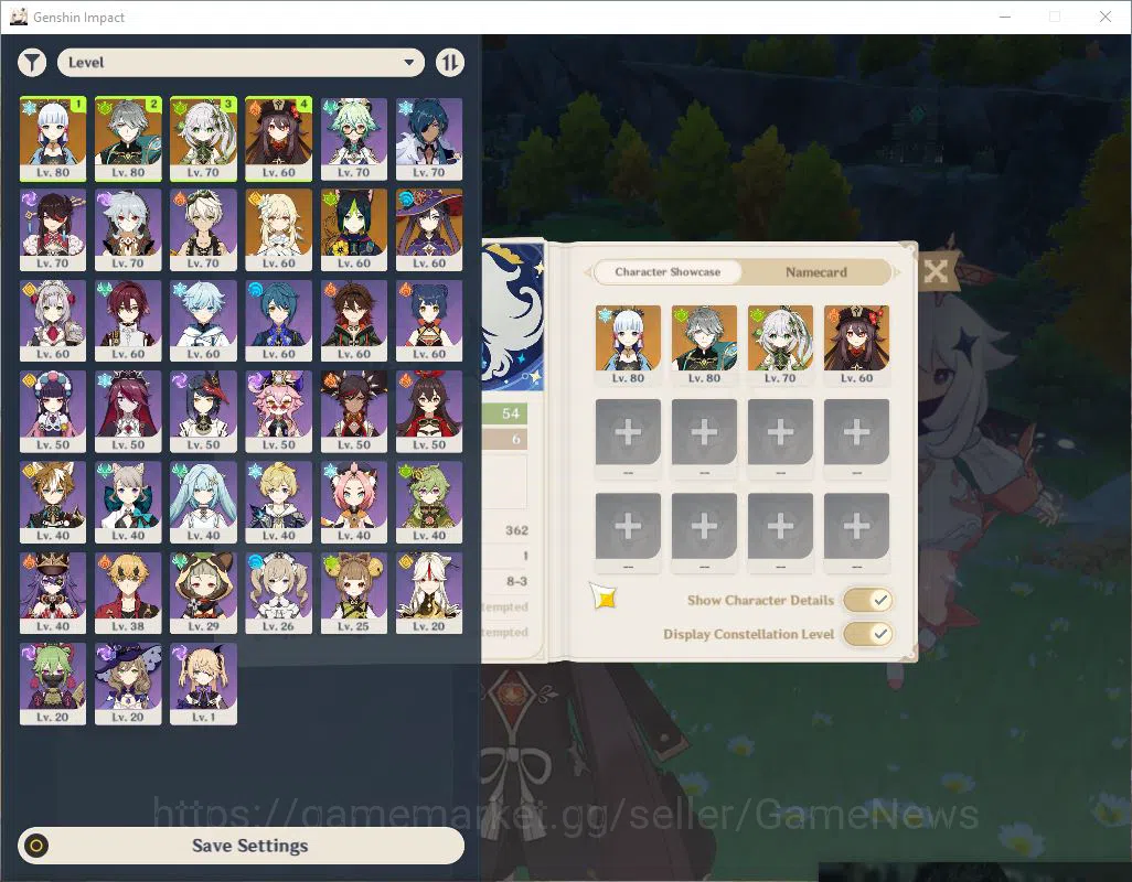 Genshin Impact Accounts Asia|AR 54|4 Limited +1(*5Weapon)|Ayaka,Alhaitham, image 2