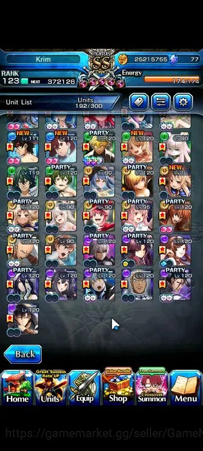 Grand Summoners Accounts Global|Rank 123|1 Sp Art|36 Ascend 11 TW|(Saitama, image 6