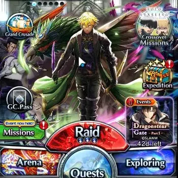 Grand Summoners End-Game Global|Rank 123|1 Sp Art|36 Ascend 11 TW|(Saitama, image 1
