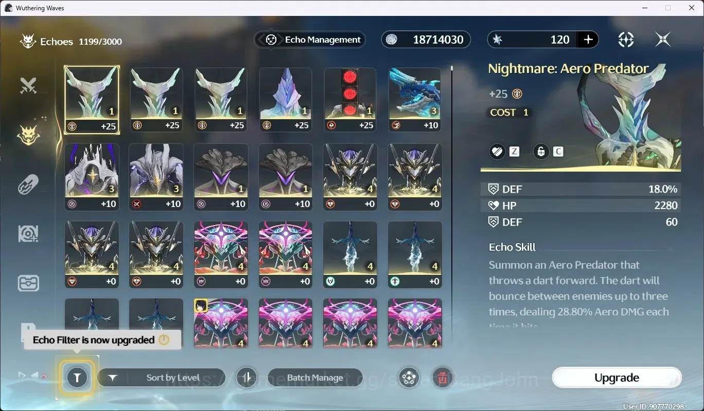 Wuthering Waves Accounts SEA|UL 48 | Rank 5 |2 Char Limited [Lucy RC5+Sign, image 12