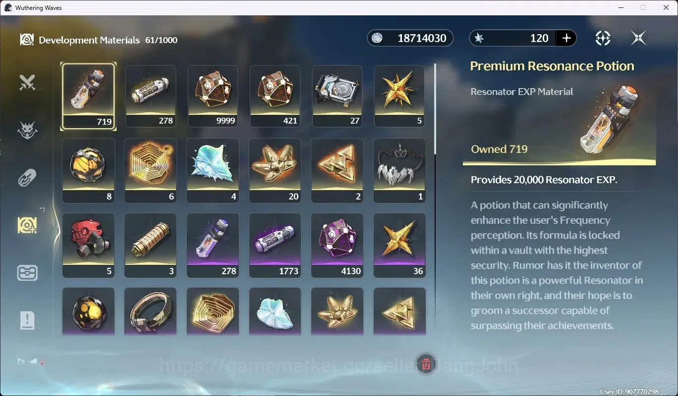 Wuthering Waves Accounts SEA|UL 48 | Rank 5 |2 Char Limited [Lucy RC5+Sign, image 14