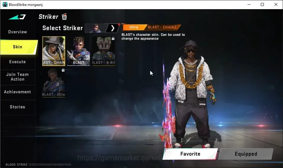 Blood Strike Accounts ASIA|8 ULTRA[ETHAN,BLAST,KATYA,ZERO,UMP45,M700,INP image 4