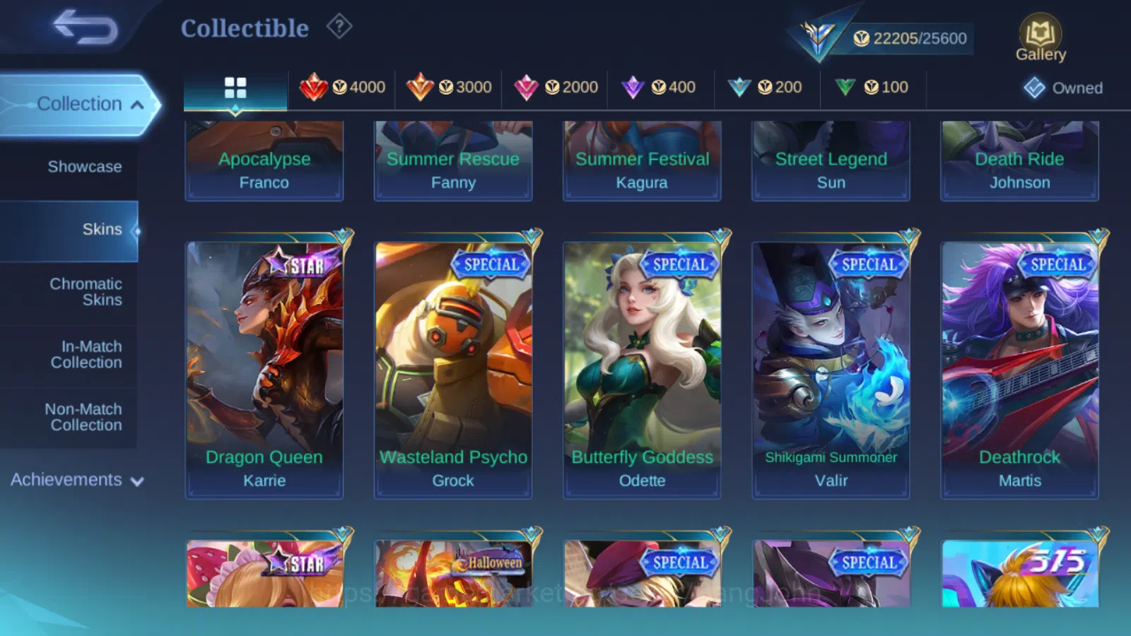 Mobile Legends: Bang Bang Accounts Hero 82 | Skin 128 | Emblem Max 6 | Zodiac Aurora  image 9
