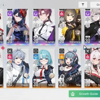 Chaos Zero Nightmare Accounts GLOBAL Lv 30|5 SSR|Arabella,Fei,KayronM1,Veronica,Renoa|+9