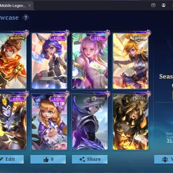 Mobile Legends: Bang Bang Accounts Others Global|100S|Seasoned|Epic Nana,Epic Kagura,Epic Irithel,Epic Chang'e,DT ling,DT