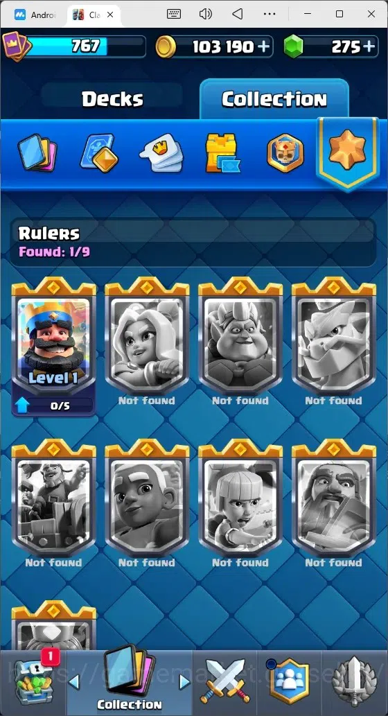Clash Royale Accounts Mobile |Trophy 6500|6 EVO Cards|1 Hero Card|275 Ge image 16