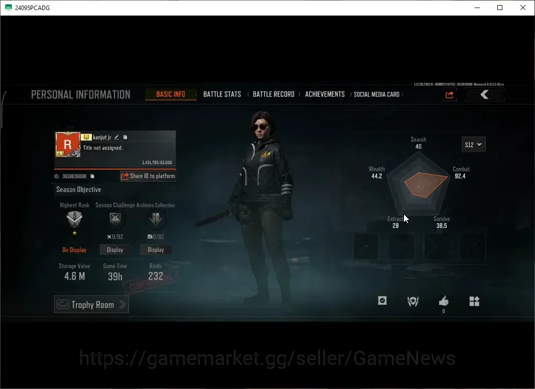 Arena Breakout Accounts MOBILE|Lv30|SV 4,6M|CV 3,2M|Battle Machete|Avenger image 2