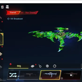 Blood Strike Accounts Starter ASIA| 1 ETERNAL: Uzi-Star Chaser Lv2|1 LEGENDARY Gun|Detail Check