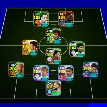 eFootball Accounts Legends & Iconic Players Android|PW 3207|Ousmane Dembele BigT,Zico Epic,Luis Suarez Epic,Xabi Alonso
