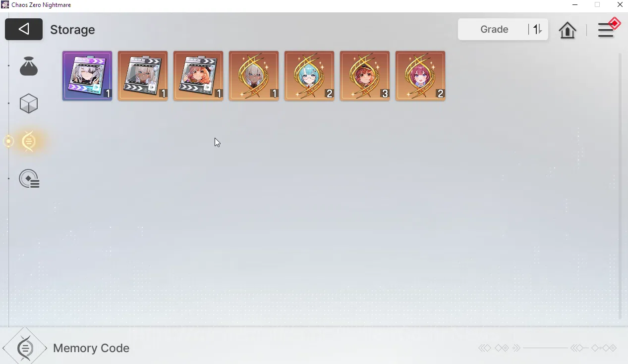 Chaos Zero Nightmare Accounts Global | Lv24 | Midgame 4 SSR (Haru,Rin,Hugo,Veron image 4
