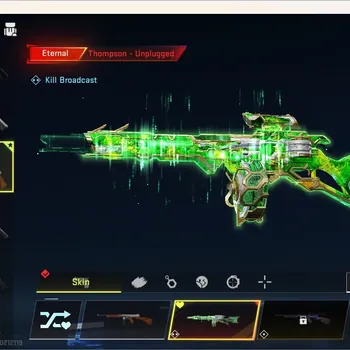 Blood Strike Accounts Collab Skin ASIA | 2 Eternal: Thompson-Unplugged,MP7-Tidesong|1 Ultra Melee Butterfly