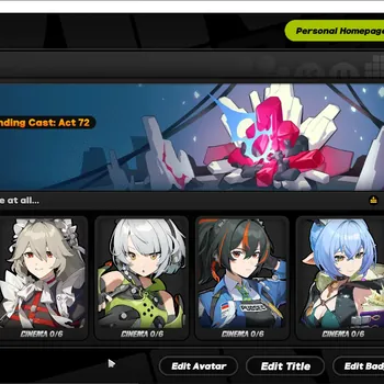 Zenless Zone Zero Accounts Starter ASIA | IK 34 | Starter | UNSET | 2 Limit Char | Claret,Lucia|MC Male| Check SS ZZZ161B