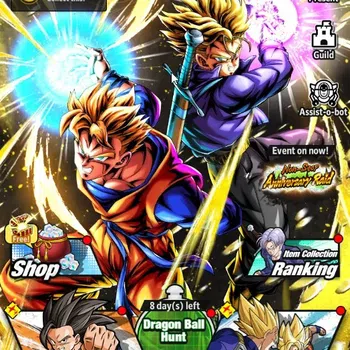 Dragon Ball Legends Accounts High-End Android | Lvl 160|45.3M Total Power|976 CC|1 LR|1 UL|LR Super Saiyan