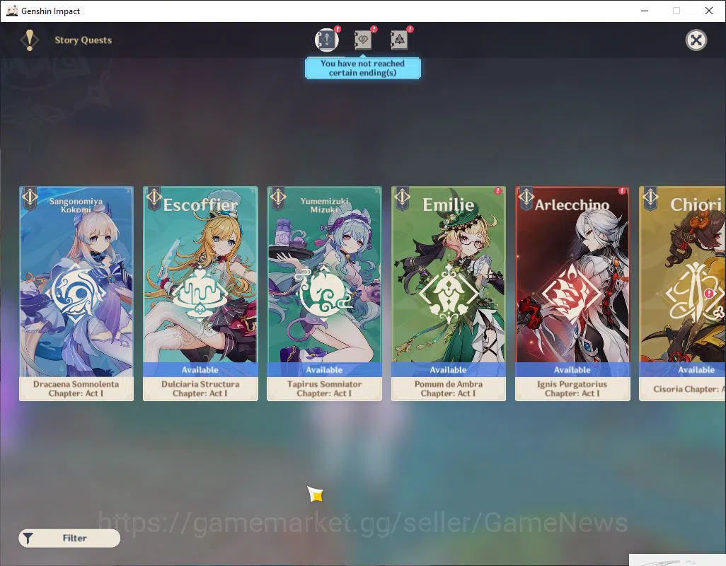 Genshin Impact Accounts ASIA|AR 56|10 Limited +5(5*Weapon)|Hutao,Ganyu,Aya image 6