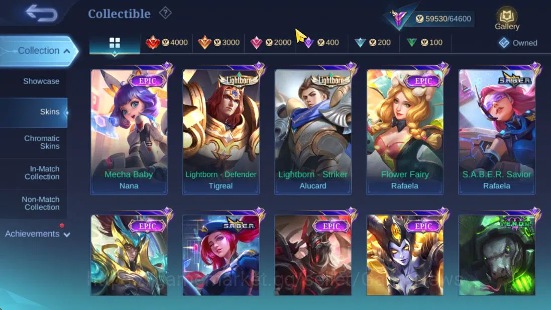 Mobile Legends: Bang Bang Accounts Hero 127|Skin 267|High Glory 62|Kungfu Thamuz,Tran image 14