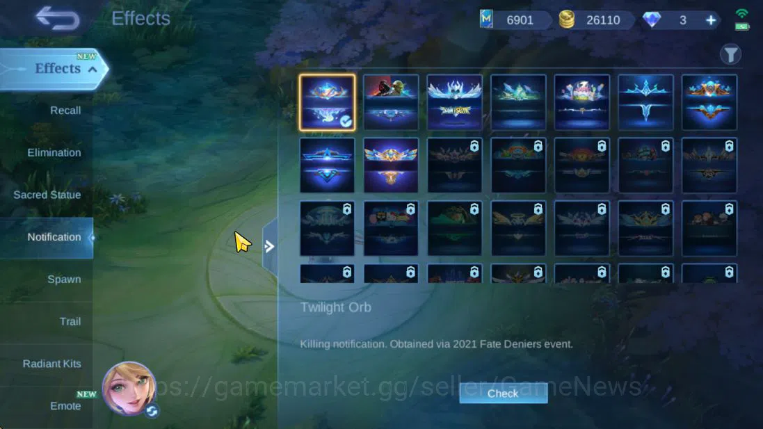 Mobile Legends: Bang Bang Accounts Hero 127|Skin 267|High Glory 62|Kungfu Thamuz,Tran image 8