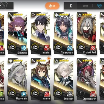 Arknights Accounts Starter Global|Lv 12|67 total OP| 3x6 Star (Blaze,Mostima,Mountain)|Story 2-9|BD Unset|Check SS AK063B